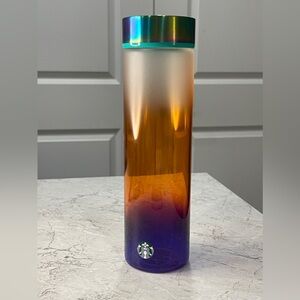 Ombre Glass Water Bottle